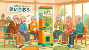 【シニア向け】伝言ゲームのお題ガチャ（高齢者・デイサービス用）タイマー付き