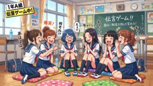 【中学生向け】伝言ゲームのお題ガチャ（記憶力・滑舌チャレンジ編）タイマー付き
