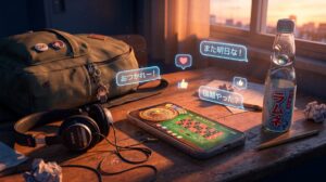【無料アプリ】100の質問ルーレット＜高校生編＞放課後や通話でエモく盛り上がるお題ガチャ
