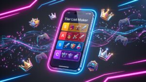 【無料アプリ】最強ティア表メーカー！スマホで簡単ドラッグ＆ドロップ対応で使い方簡単