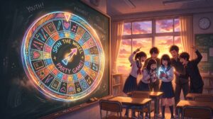 【無料アプリ】罰ゲームルーレット＜中学生向け＞青春＆黒歴史！学校お題ガチャ