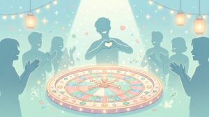 【無料アプリ】罰ゲームルーレット＜軽い・簡単なヤツ編＞ほっこりお題ガチャ