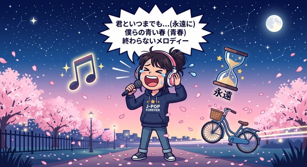 いつも走り出してる！JPOP歌詞あるあるメーカー！エモいTOP3は？【無料ブラウザアプリ】