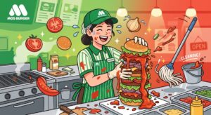 こだわりの戦場！モスバーガーバイトあるあるメーカー！誇りのTOP3は？【無料ブラウザアプリ】
