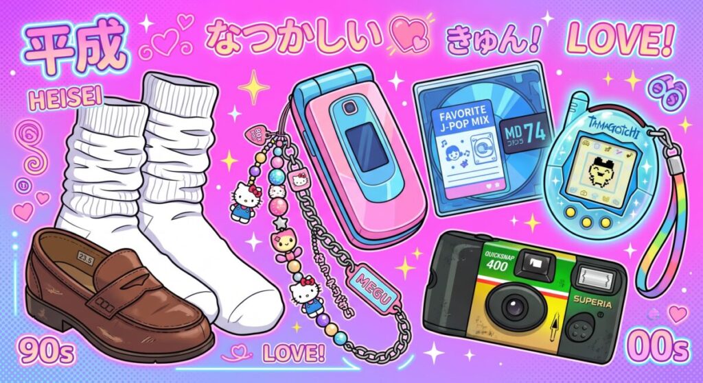 エモすぎ注意！平成あるあるメーカー！あの頃の記憶が蘇るTOP3は？【無料ブラウザアプリ】