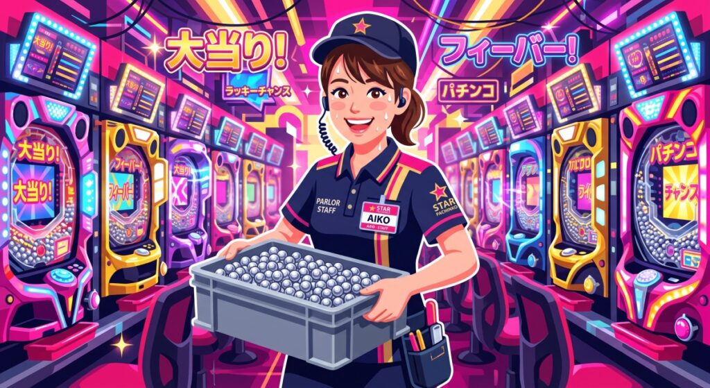 パチンコ店員女あるあるメーカー！インカムで愚痴！？激務と理不尽のTOP3は？【無料ブラウザアプリ】