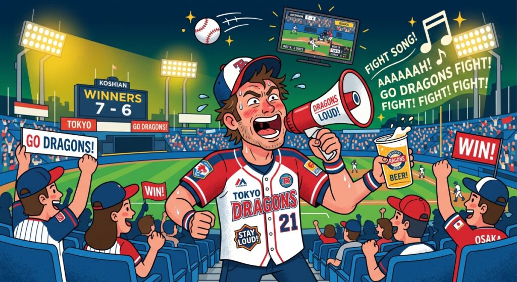 プロ野球あるあるメーカー！熱狂のTOP3は？【無料ブラウザアプリ】応援歌が頭から離れない！