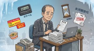 不屈のサバイバル！氷河期世代あるあるメーカー！共感のTOP3は？【無料ブラウザアプリ】