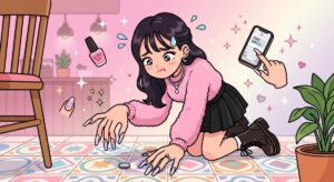 小銭が拾えない！ネイルしてる人あるあるメーカー！指先のTOP3は？【無料ブラウザアプリ】