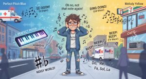 日常がドレミ！絶対音感あるあるメーカー！不協和音のTOP3は？【無料ブラウザアプリ】