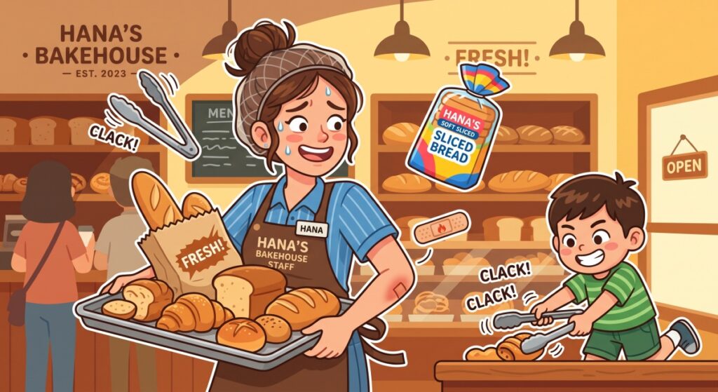 火傷は勲章！パン屋バイトあるあるメーカー！焼きたてTOP3は？【無料ブラウザアプリ】