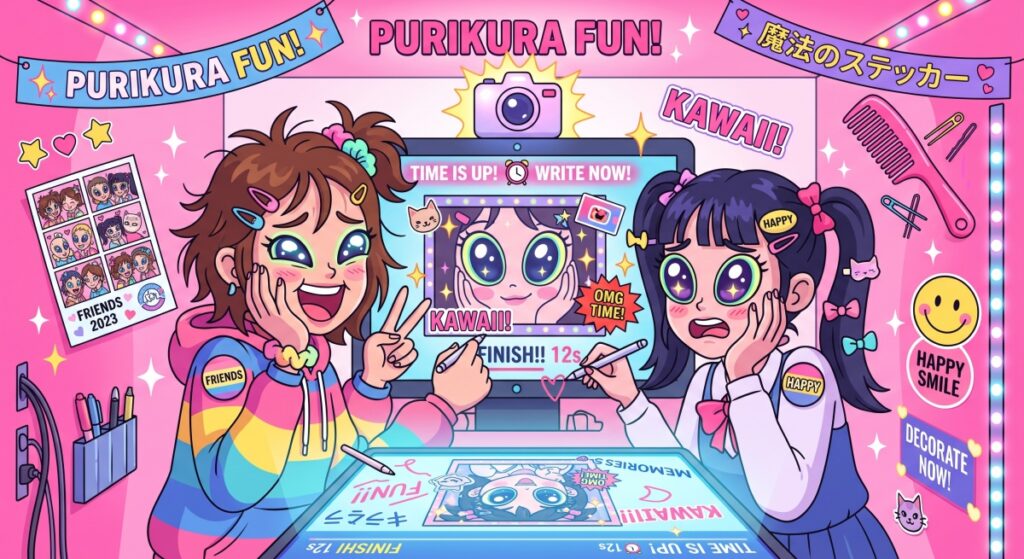 盛れすぎて宇宙人！プリクラあるあるメーカー！青春のTOP3は？【無料ブラウザアプリ】