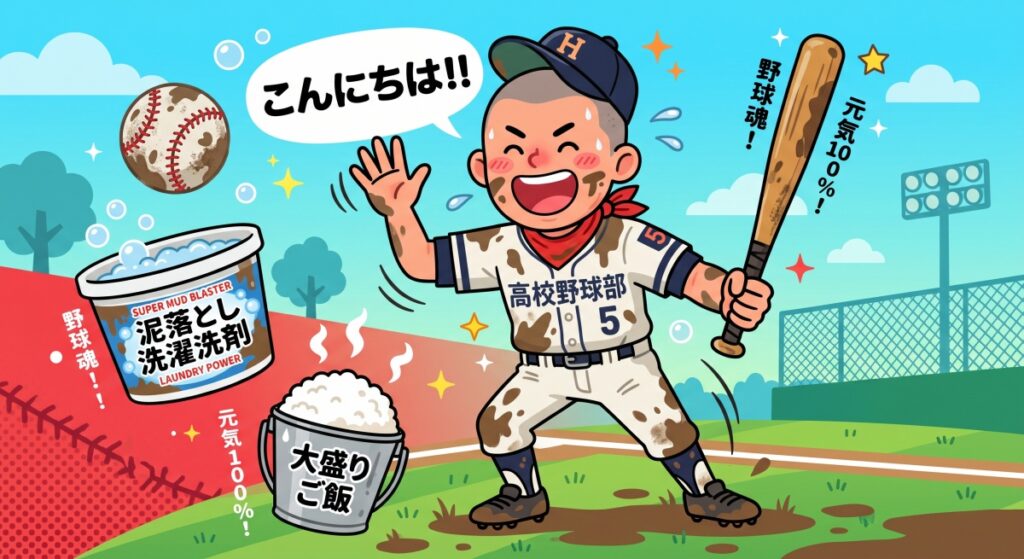 泥だらけの青春！野球部あるあるメーカー！熱いTOP3は？【無料ブラウザアプリ】
