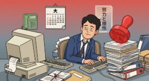 紙とハンコ命！JTC(伝統的企業)あるあるメーカー！哀愁のTOP3は？【無料ブラウザアプリ】